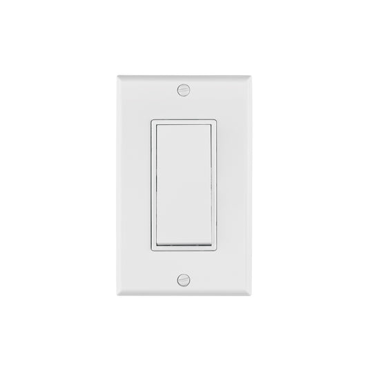 Placa armada con interruptor de tres vías, línea Classic Caja con 3, 40020