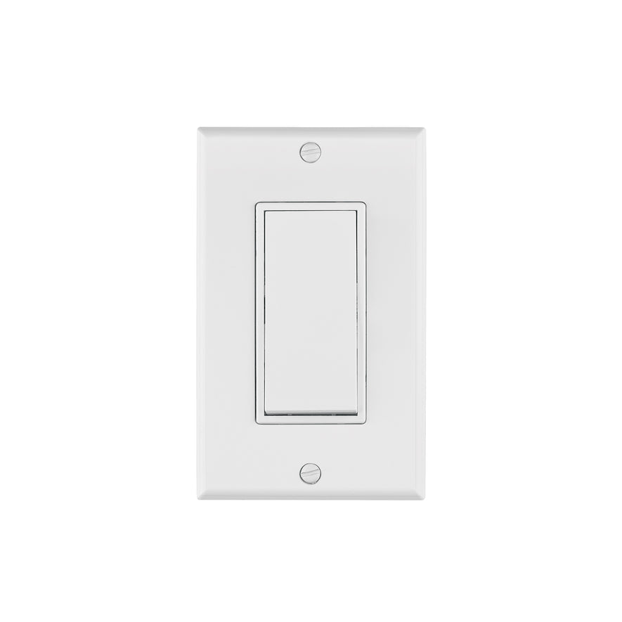 Placa armada con interruptor de tres vías, línea Classic Caja con 3, 40020