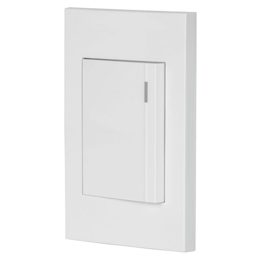 Placa armada 1 interruptor, 3 módulos, Española, blanco Caja con 3, 45593