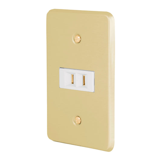 Placa armada con contacto polarizado, línea Económica Caja con 3, 46387