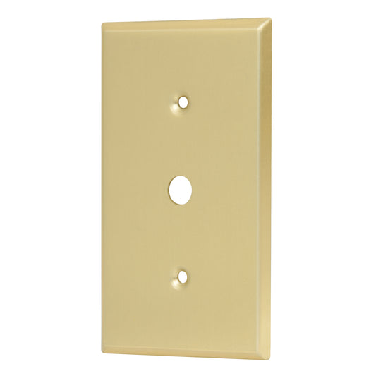 Placa para atenuador, de aluminio, línea Standard, Volteck Caja con 10, 48174