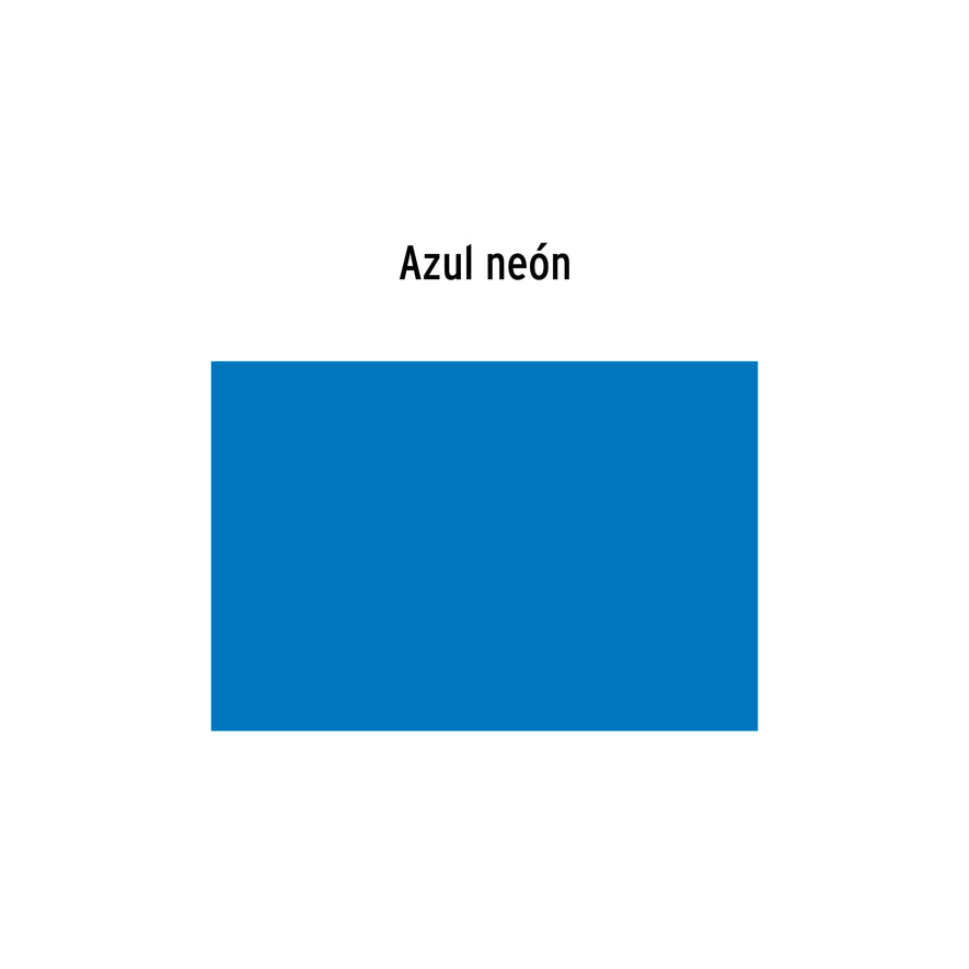 Pintura en aerosol, azul neón, bote tradicional, 400 ml Caja con 6, 102847