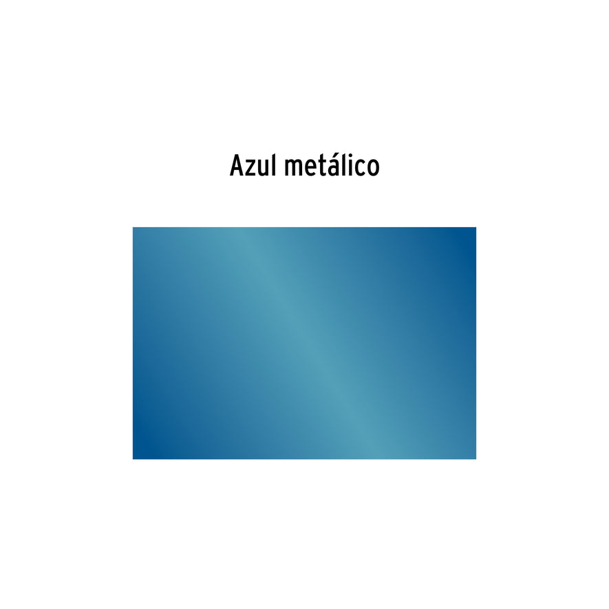 Pintura en aerosol, azul metálico, bote tradicional, 400 ml Caja con 6, 102844