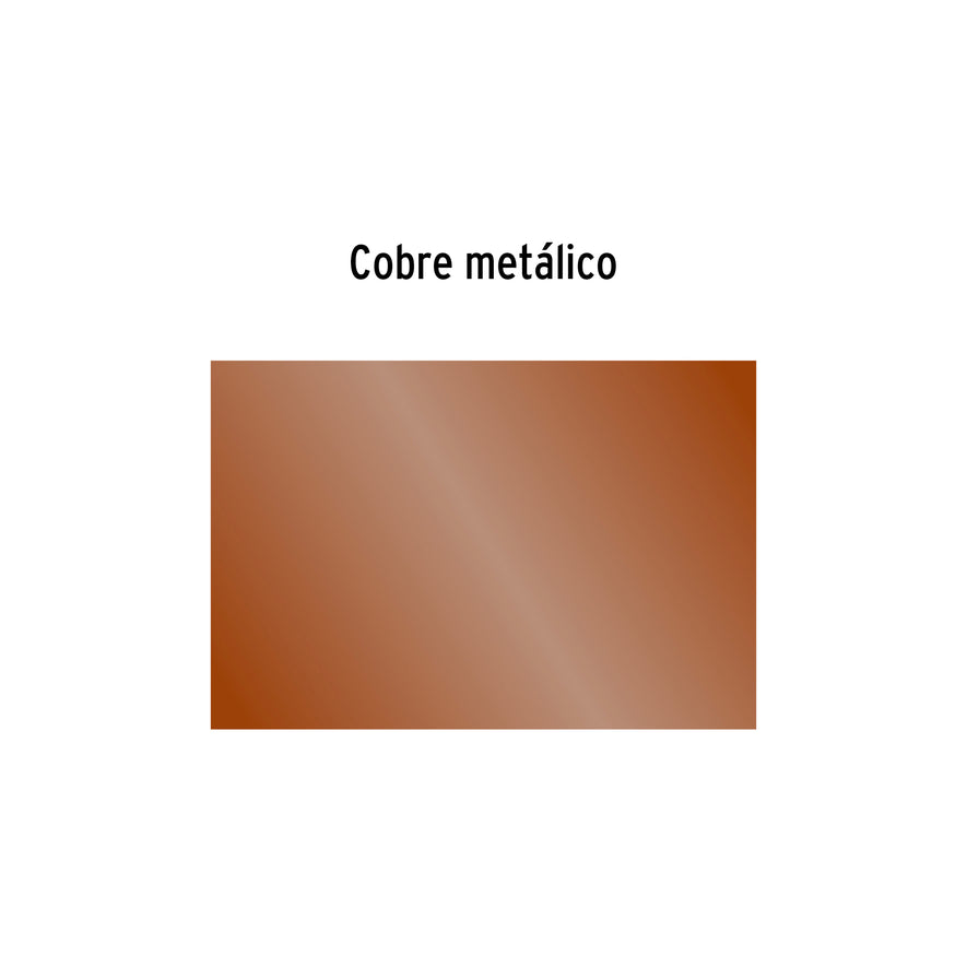 Pintura en aerosol, cobre metálico, bote tradicional, 400 ml Caja con 6, 102846