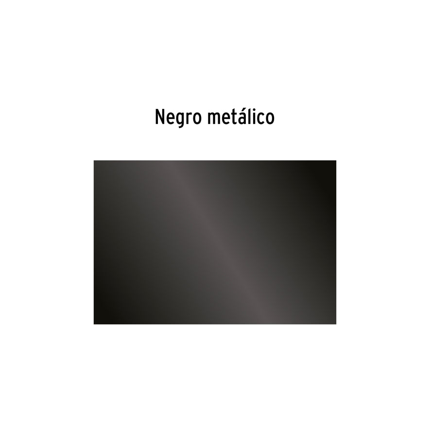 Pintura en aerosol, negro metálico, bote tradicional, 400 ml Caja con 6, 102840