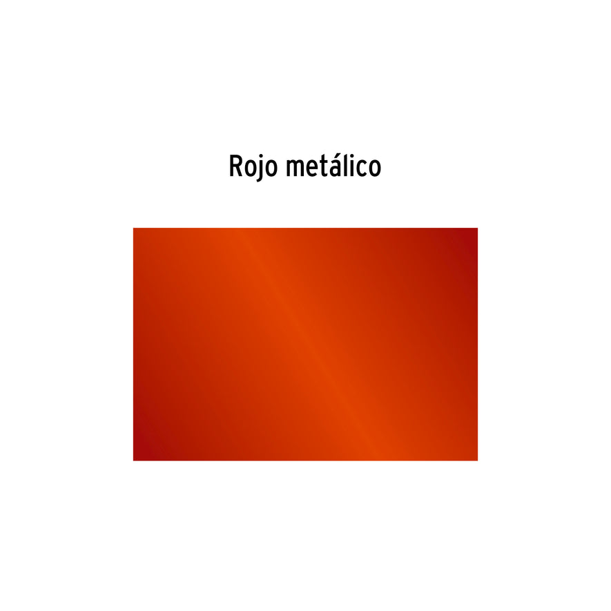 Pintura en aerosol, rojo metálico, 400 ml,Truper Caja con 6, 102841