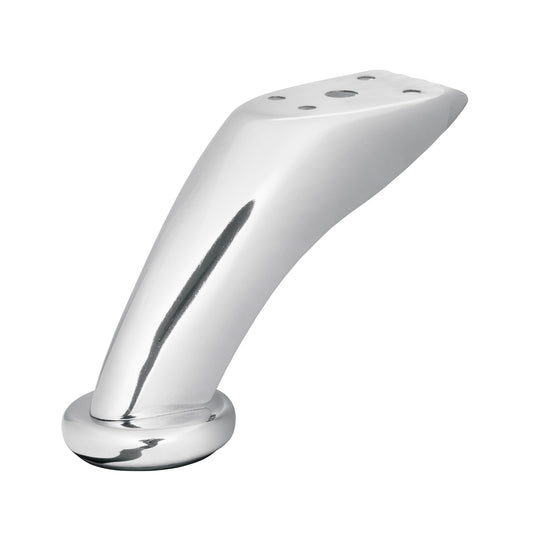 Pata para sofa y mueble, cromo, 90 mm altura, Hermex Caja con 4, 49302