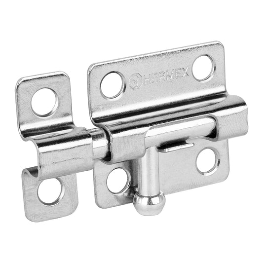 Pasador de barril de acero cromo 2', Hermex Caja con 6, 45733