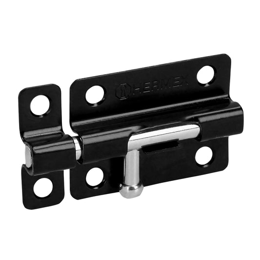 Pasador de barril 3' de acero acabado negro, Hermex Caja con 6, 43694