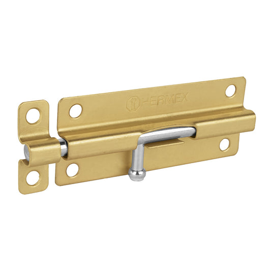 Pasador de barril de acero latón 5', Hermex Caja con 6, 45720