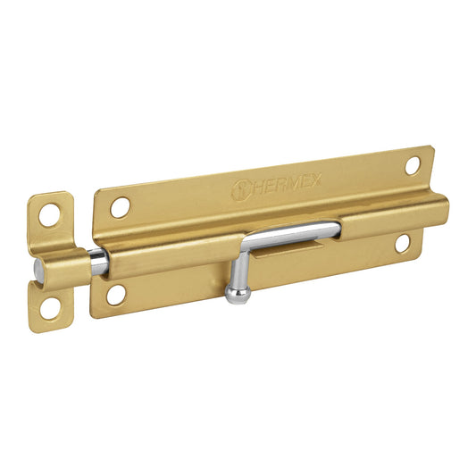 Pasador de barril de acero latón 6', Hermex Caja con 6, 45719