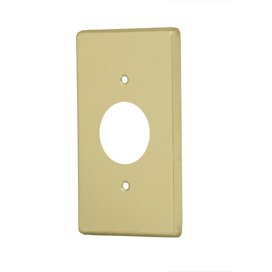 Placa para contacto redondo, de aluminio, línea Standard Caja con 10, 46414