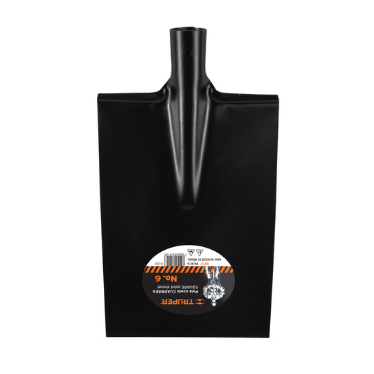 Pala azada cuadrada # 6, sin mango, TRUPER Caja con 6, 10257