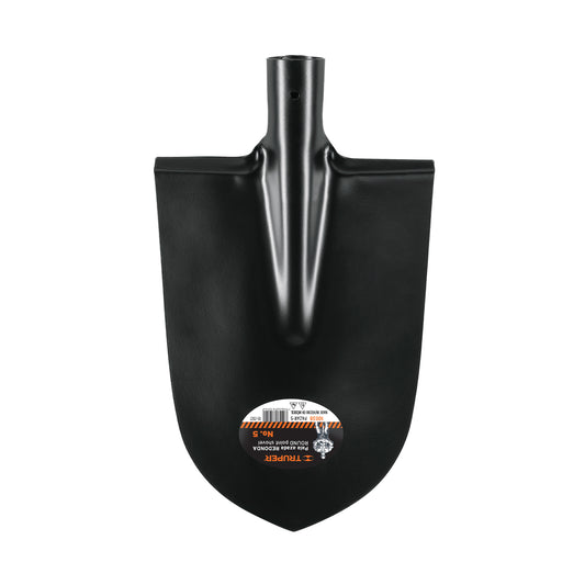 Pala azada redonda # 5, sin mango, TRUPER Caja con 6, 10038