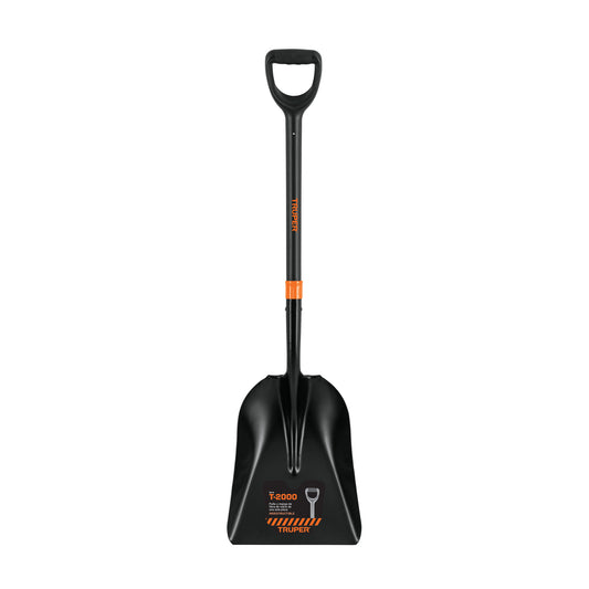 Pala carbonera T-2000, puño 'Y' mango fibra de vidrio Truper Caja con 3, 102459