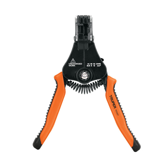 Pinza 6.5' pela cables automática, 14 a 10 AWG, TRUPER Caja con 3, 103357