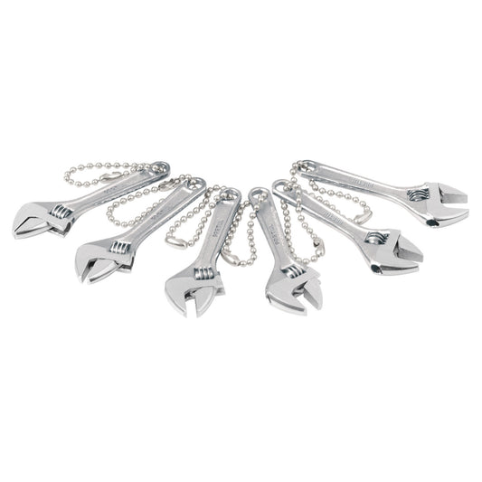 Pieza de llavero tipo perico en pecera con 50 piezas, Pretul Caja con 50, 65005