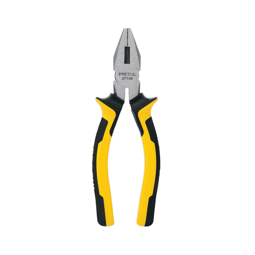 Pinza para electricista 6' mango Comfort Grip, Pretul Caja con 6, 27156