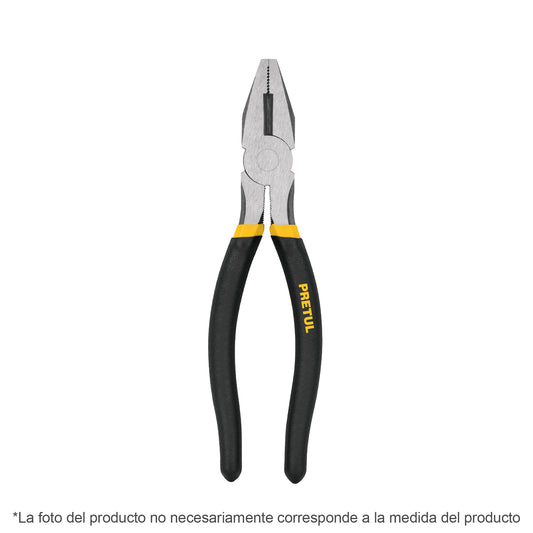 Pinza para electricista 7' mango de PVC, Pretul Caja con 6, 22603