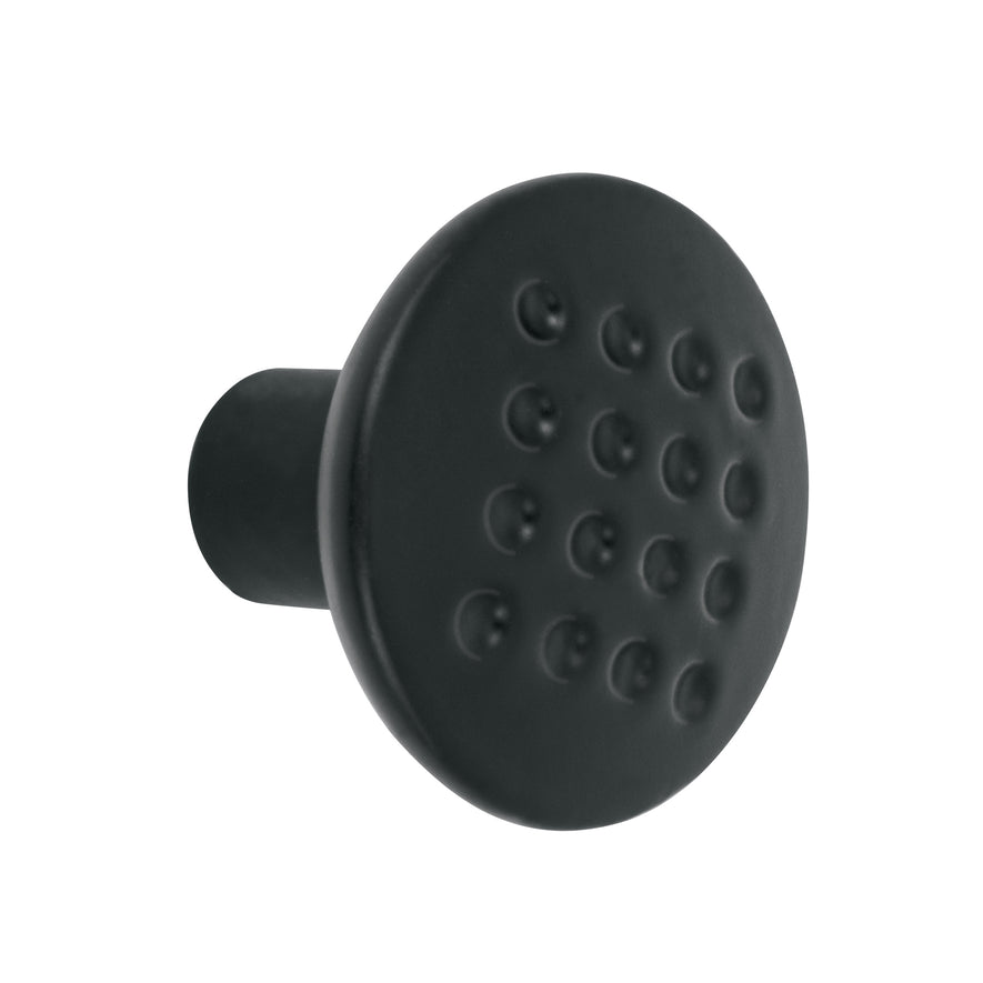 Perilla estilo 'Contempo' acabado negro, Hermex Caja con 12, 45650