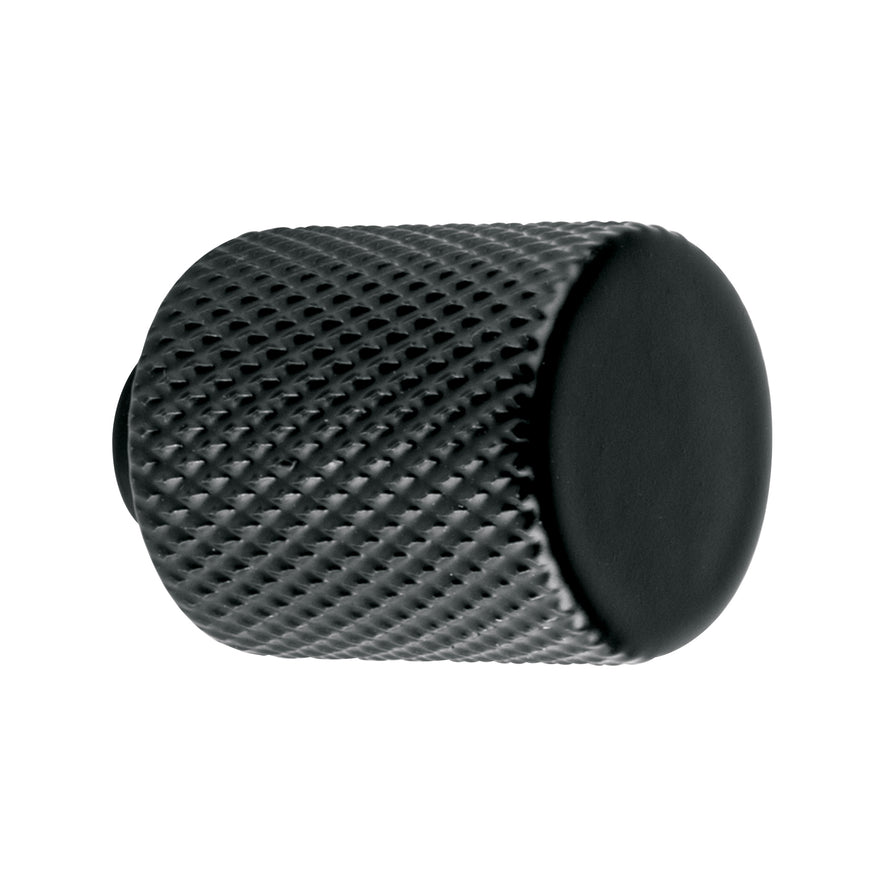 Perilla metálica estilo 'Cádiz', negro, Hermex Caja con 12, 45824