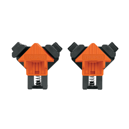 Juego de 2 prensas esquineras de 1', Truper Caja con 6, 102234