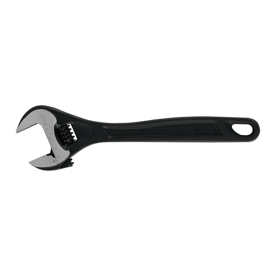 Llave ajustable (perico) 12' profesional pavonada, Expert Caja con 6, 15503