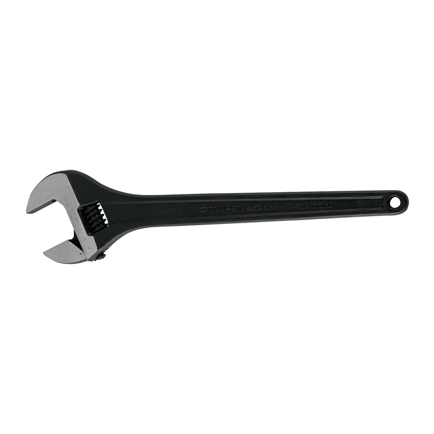 Llave ajustable (perico) 18' profesional pavonada, Expert, 15498