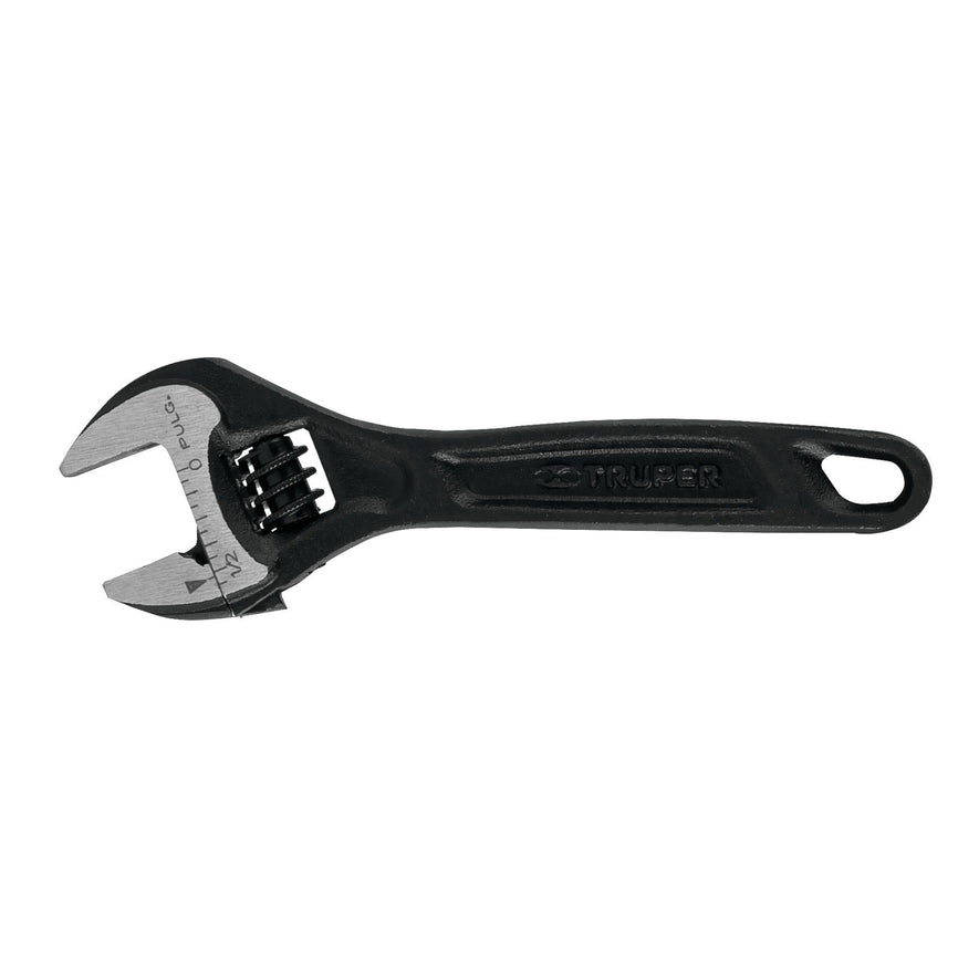 Llave ajustable (perico) 4' profesional pavonada, Expert Caja con 6, 15497