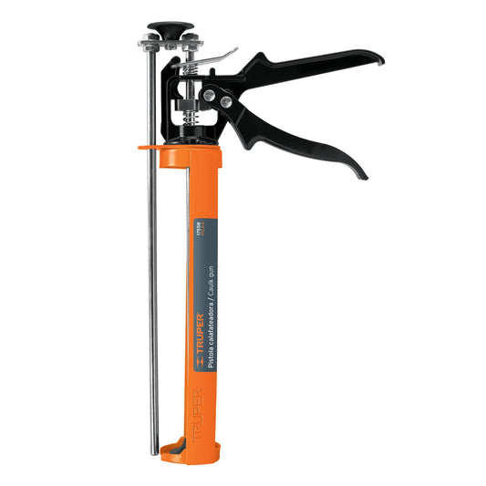 Pistola calafateadora tipo esqueleto, reforzada, Truper Caja con 4, 17558