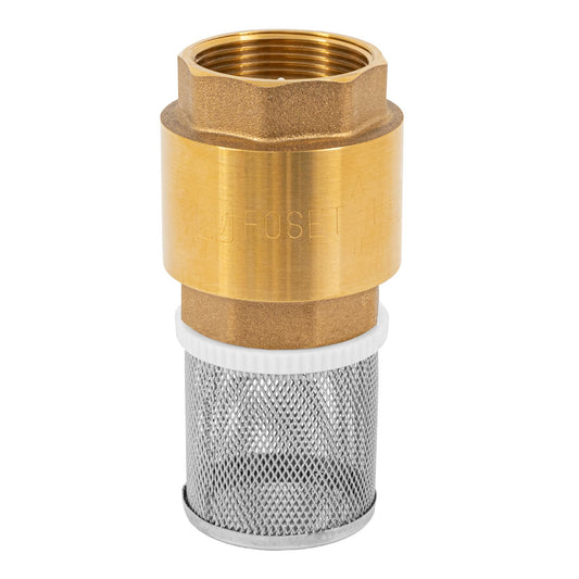 Pichancha con rejilla acero inoxidable 1-1/2', Foset Caja con 6, 49058