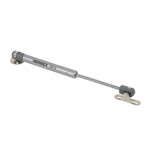 Pistón a gas con capacidad de 100 N / 10 kg, Hermex Caja con 10, 42003