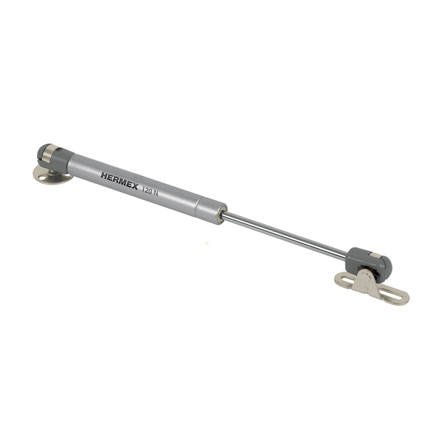 Pistón a gas con capacidad de 120 N / 12 kg, Hermex Caja con 10, 42004