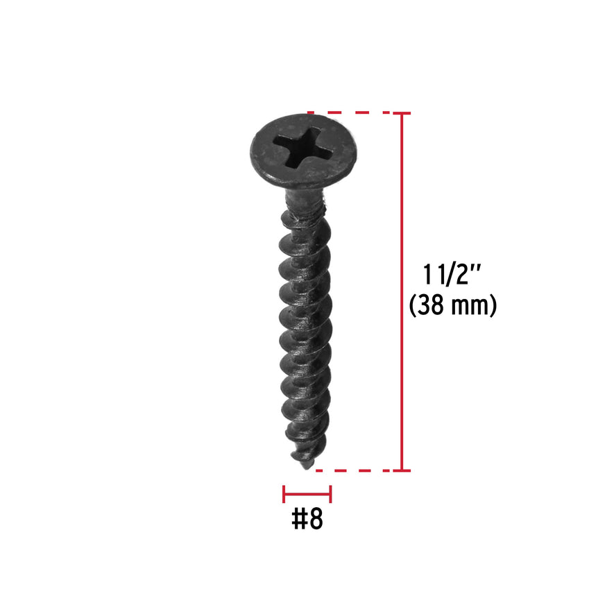 Blíster con 14 pijas multiusos, #8 x 1-1/2', Fiero Caja con 12, 40735