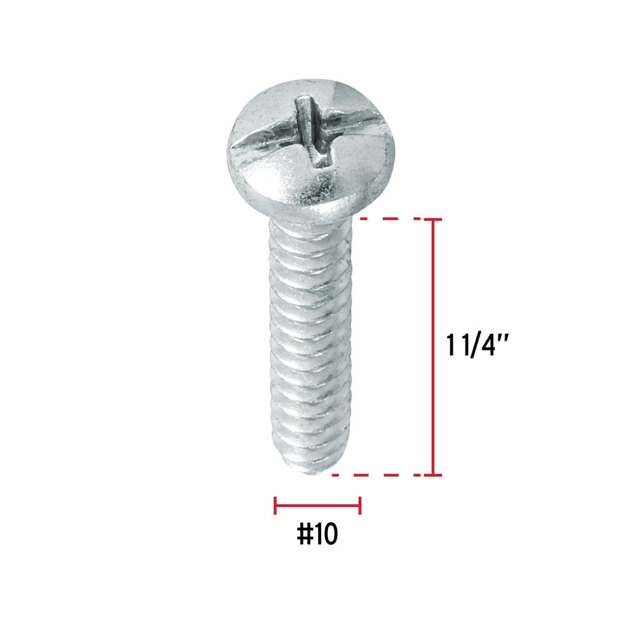 Bolsa con 150 pijas para lámina, #10 x 1-1/4', Fiero Caja con 6, 44424