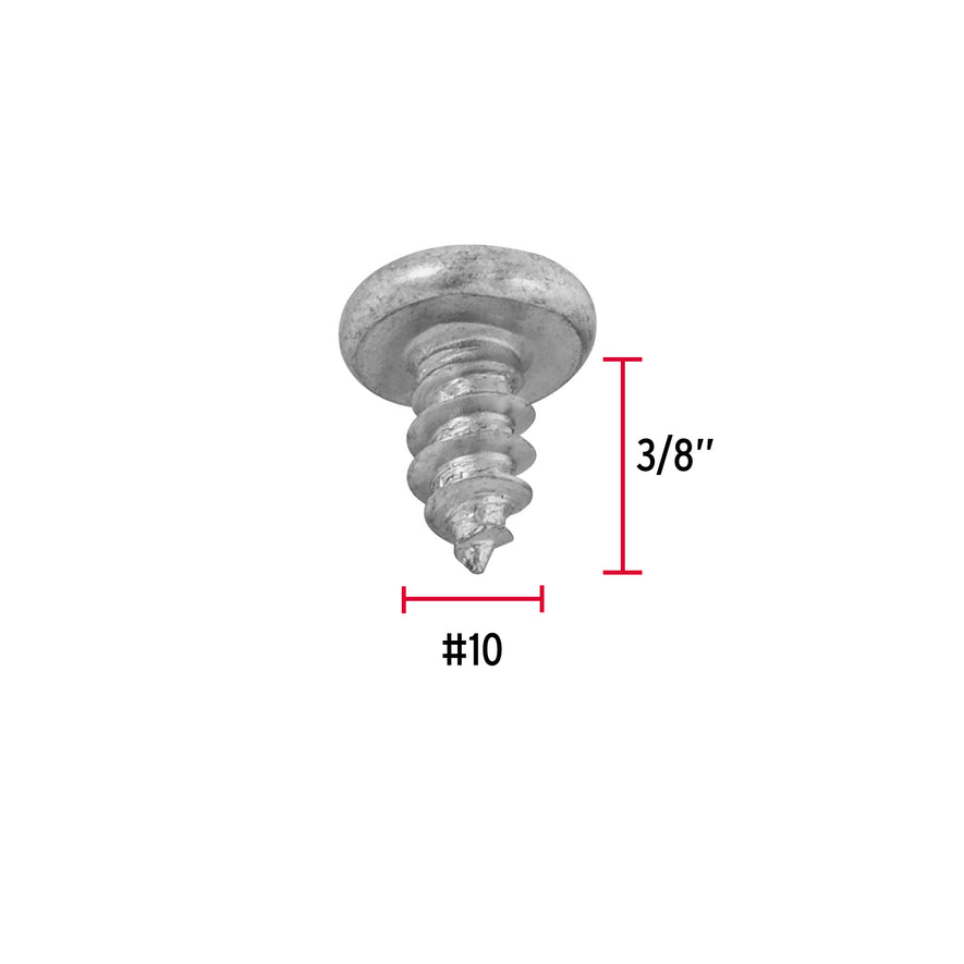 Bolsa con 150 pijas para lámina, #10 x 3/8', Fiero Caja con 6, 48726
