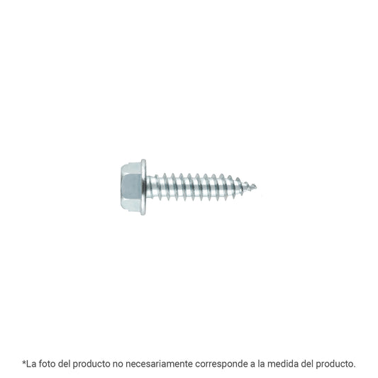 Bolsa con 150 pijas cabeza hexagonal, #10 x 1', FIERO Caja con 3, 40925