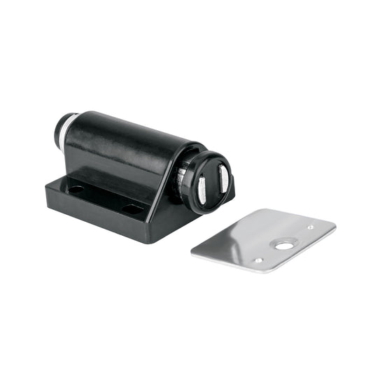Pistón Magnético para puerta / cajón, negro. Hermex Caja con 12, 49727