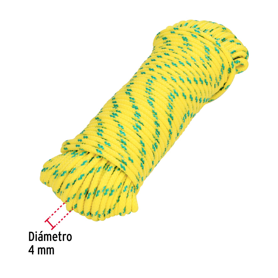 Piola de polipropileno trenzada de 4mm x 30m en madeja Caja con 12, 47812