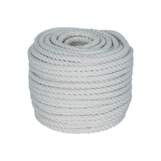 Piola de Algodón de 6 mm x 30 m natural, FIERO Caja con 6, 45693