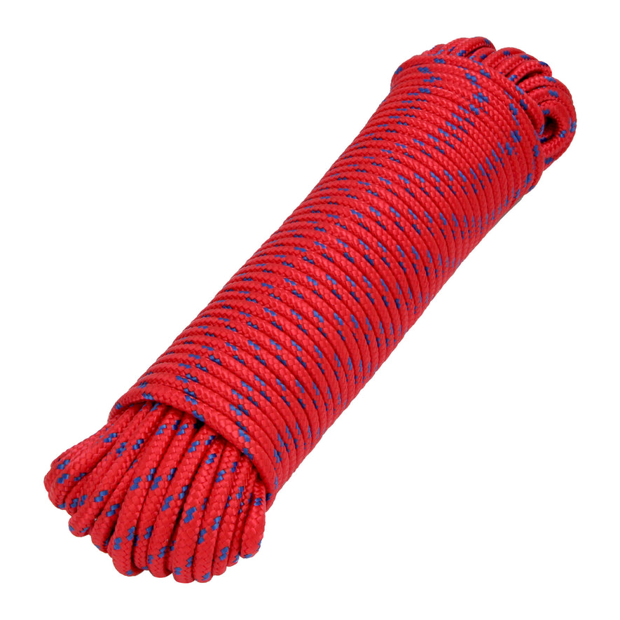 Piola de polipropileno trenzada de 6mm x 30m en madeja Caja con 6, 47814