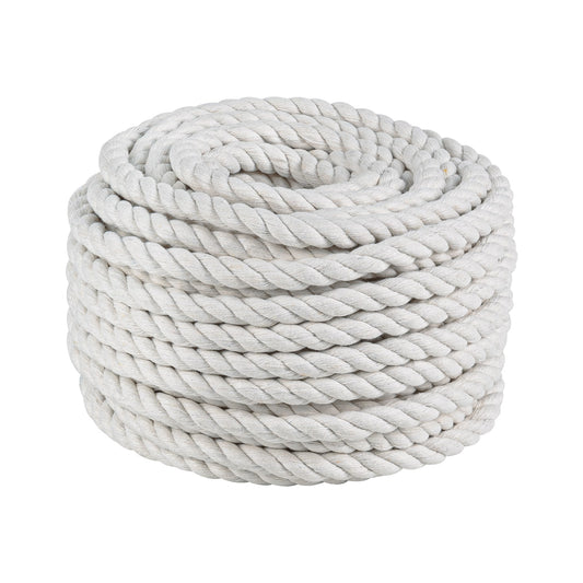 Piola de Algodón de 8 mm x 15 m natural, FIERO Caja con 9, 45694