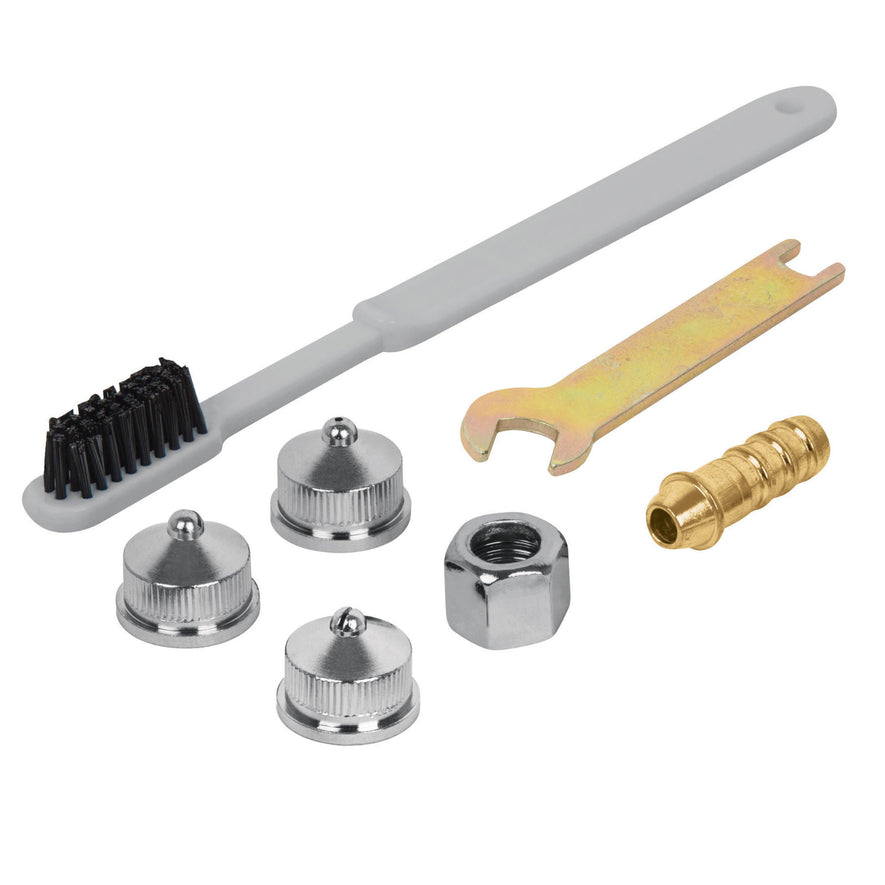 Pistola p/pintar baja presión, pulida, entrada sup, Truper Caja con 2, 14036