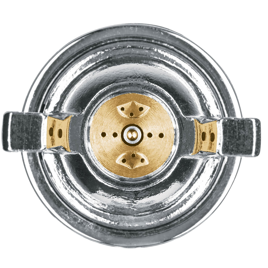 Pistola p/pintar gravedad LVMP vaso plástico, 2 mm, Truper Caja con 2, 101857