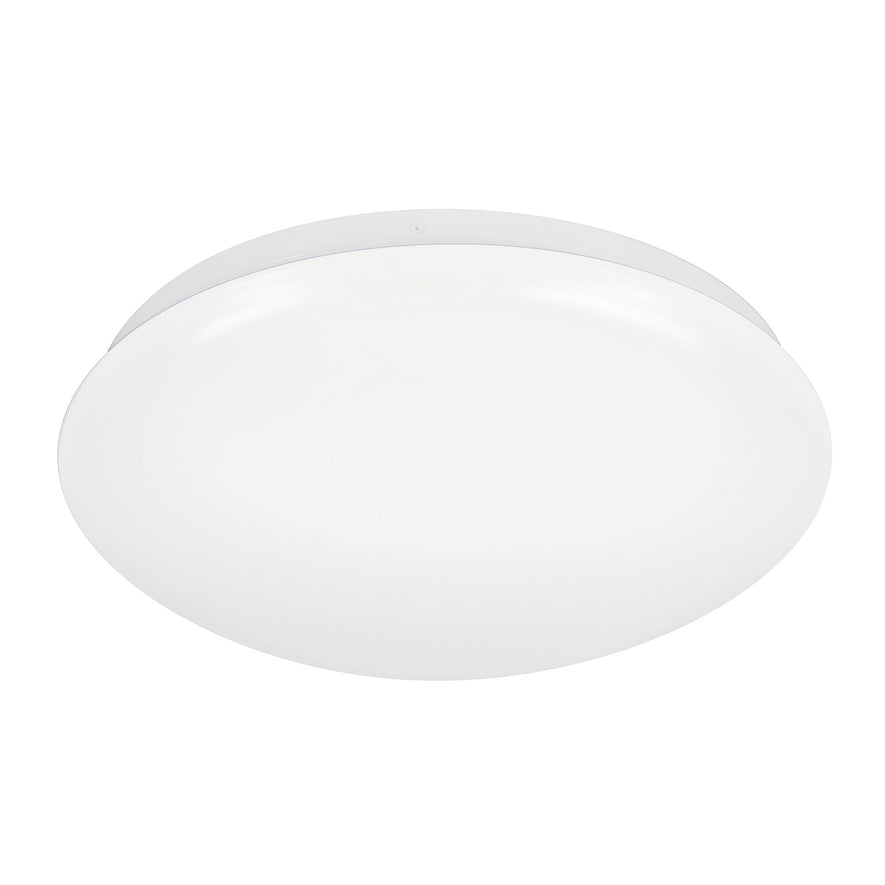 Luminario LED 15W plafón decorativo liso, luz de día,BASIC Caja con 2, 47376
