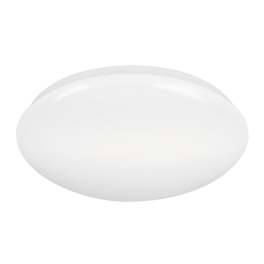 Luminario LED 22W plafón decorativo liso, luz de día,BASIC Caja con 2, 47377