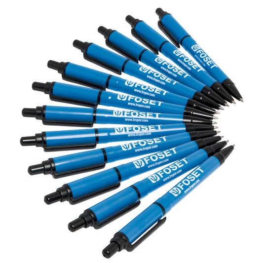 Pluma retráctil, Foset Caja con 12, 60068