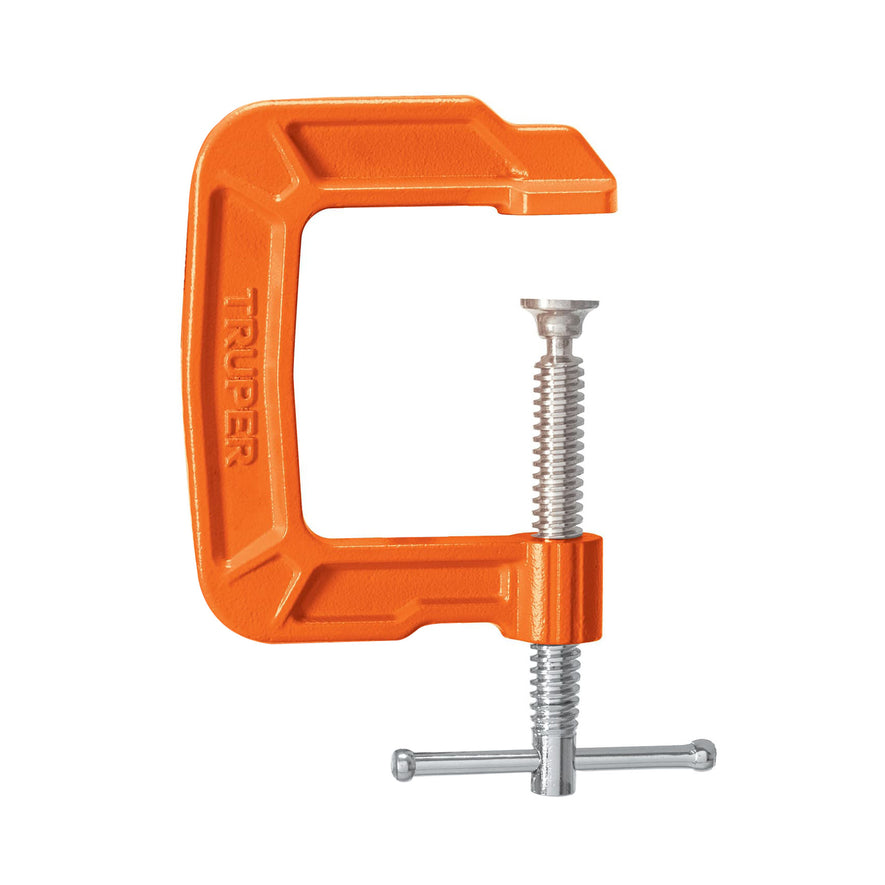 Prensa profunda 2-1/2' de hierro dúctil para carpintería Caja con 6, 17691