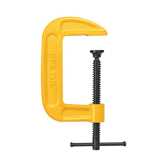 Prensa 3' de hierro dúctil para carpintería, Pretul Caja con 3, 27201