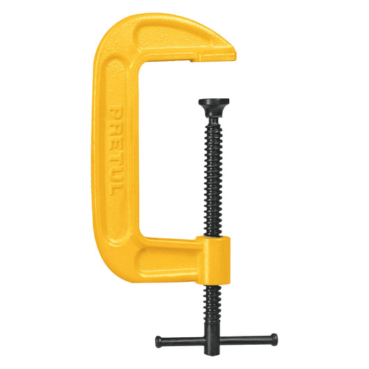 Prensa 4' de hierro dúctil para carpintería, Pretul Caja con 3, 27202